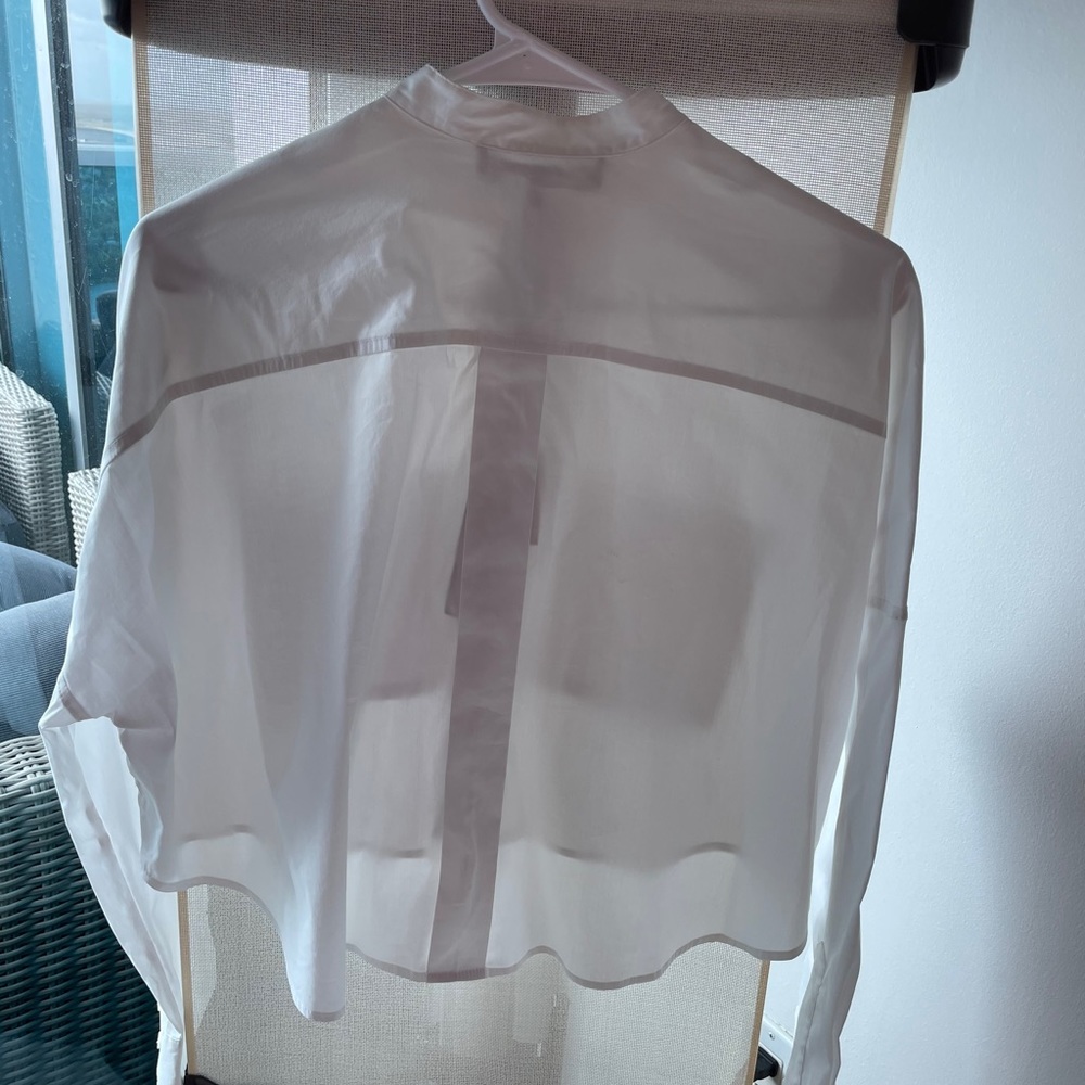Bcbgmaxazria cropped shirt - Picture 5 of 6